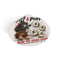 Mahjong Gangster Squad: "Blow the House Down” Round Vinyl Sticker