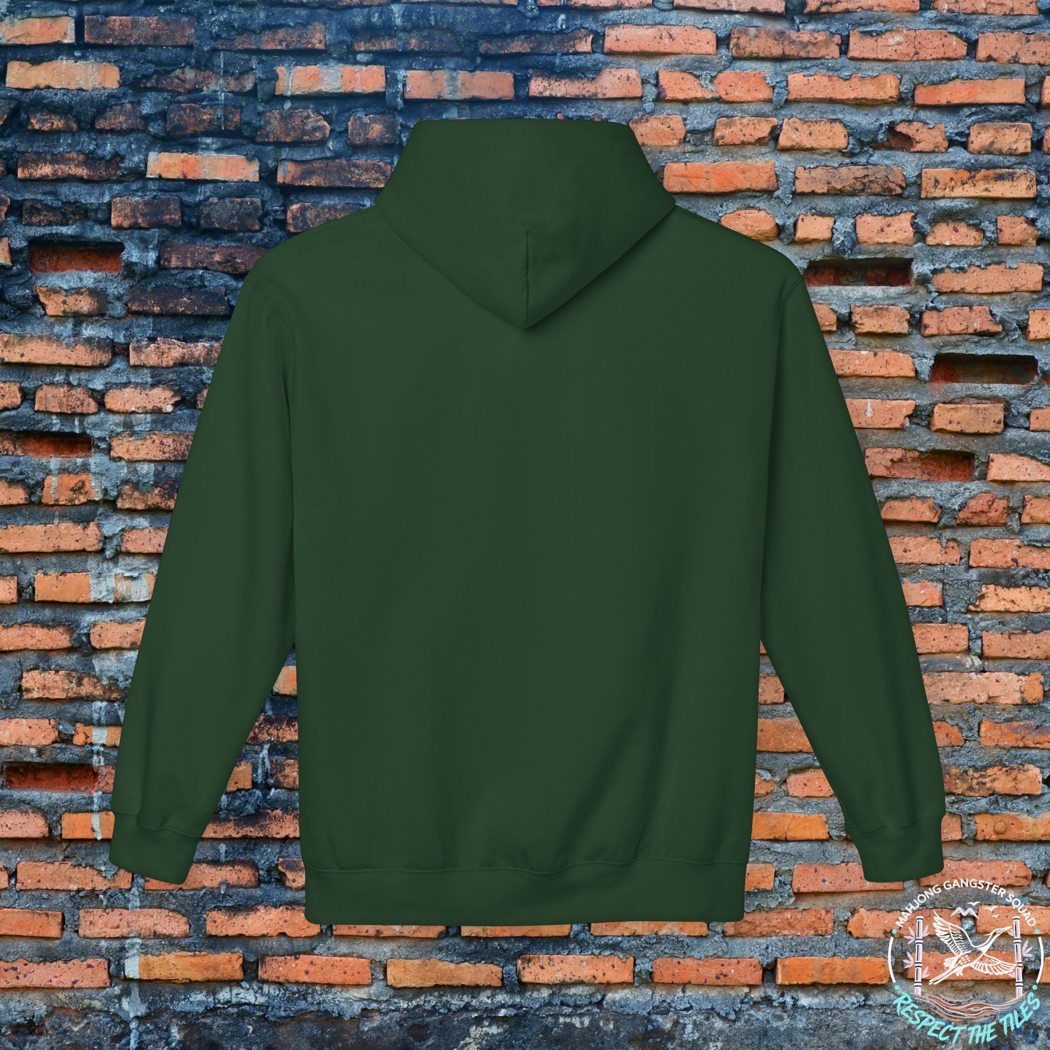 Mahjong Gangster Squad Hoodie — Vintage "Flower Child"