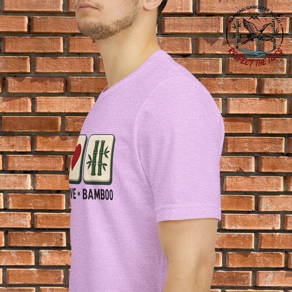 Mahjong Gangster Squad - "Peace • Love • Bamboo" Graphic Tee