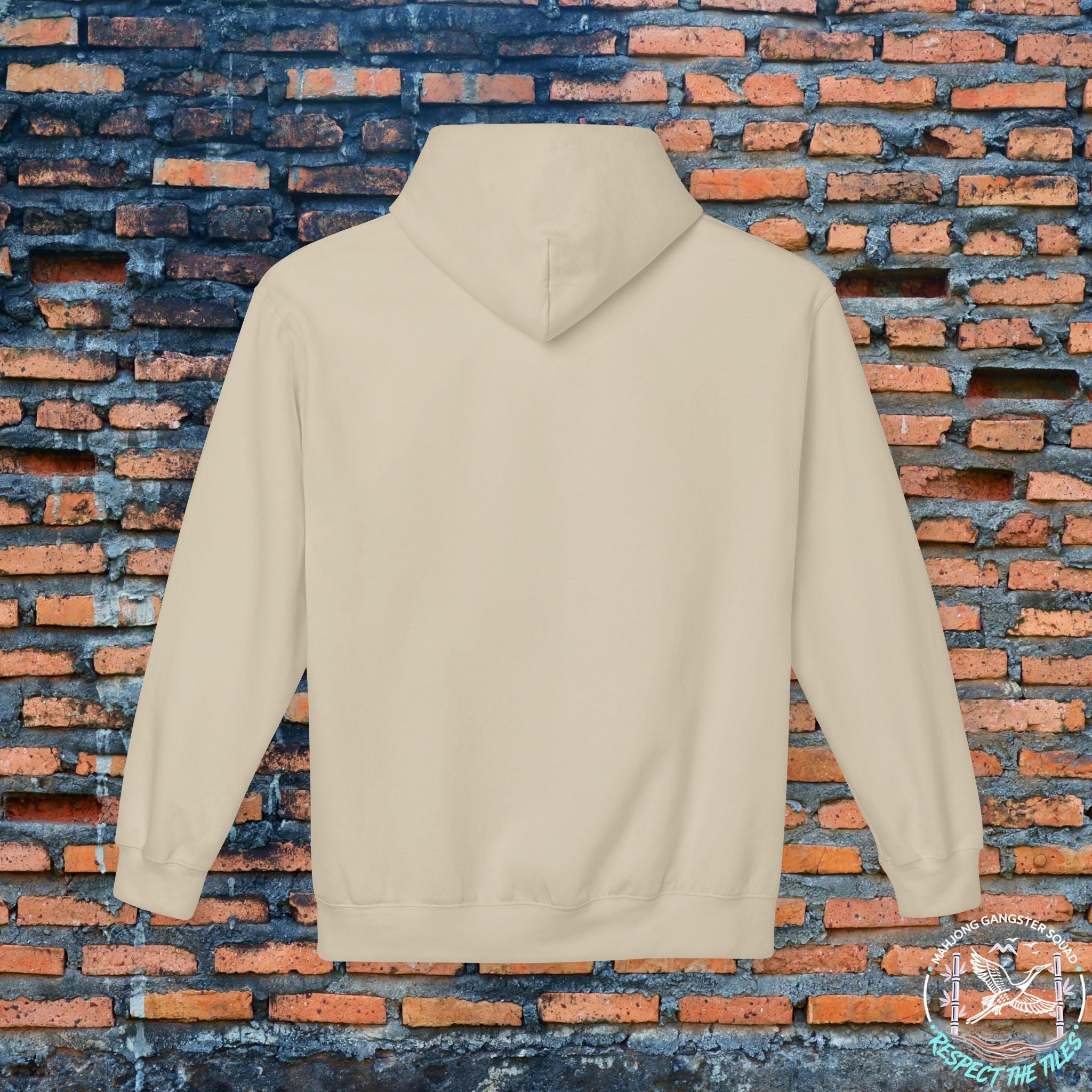 Mahjong Gangster Squad Hoodie — Vintage "Flower Child"