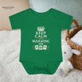 Mahjong Gangster Squad - "Keep Calm" Baby Onesie
