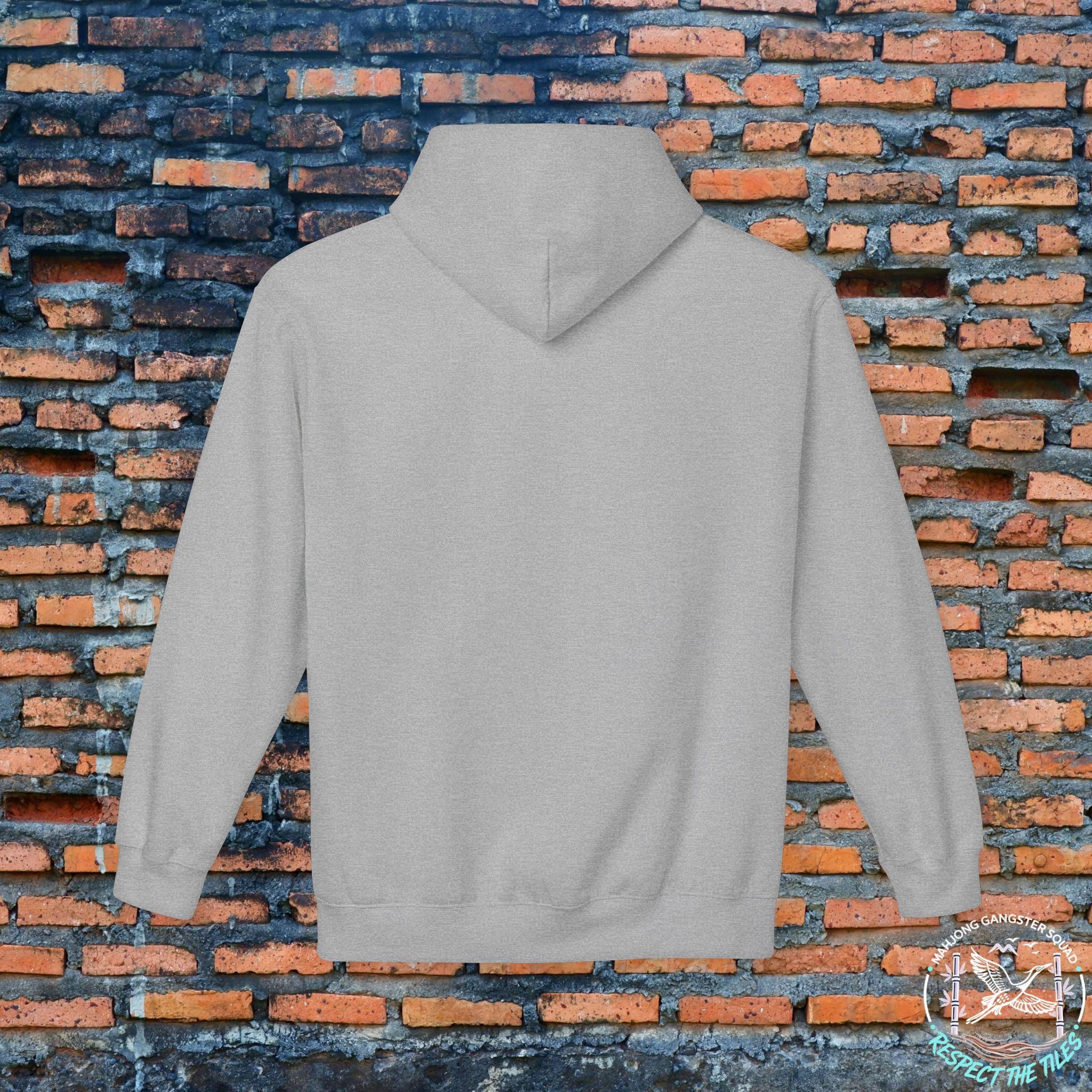Mahjong Gangster Squad Hoodie — Vintage "Flower Child"