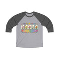 Mahjong Gangster Squad — "Flower Child" 3/4-Sleeve Baseball Shirt