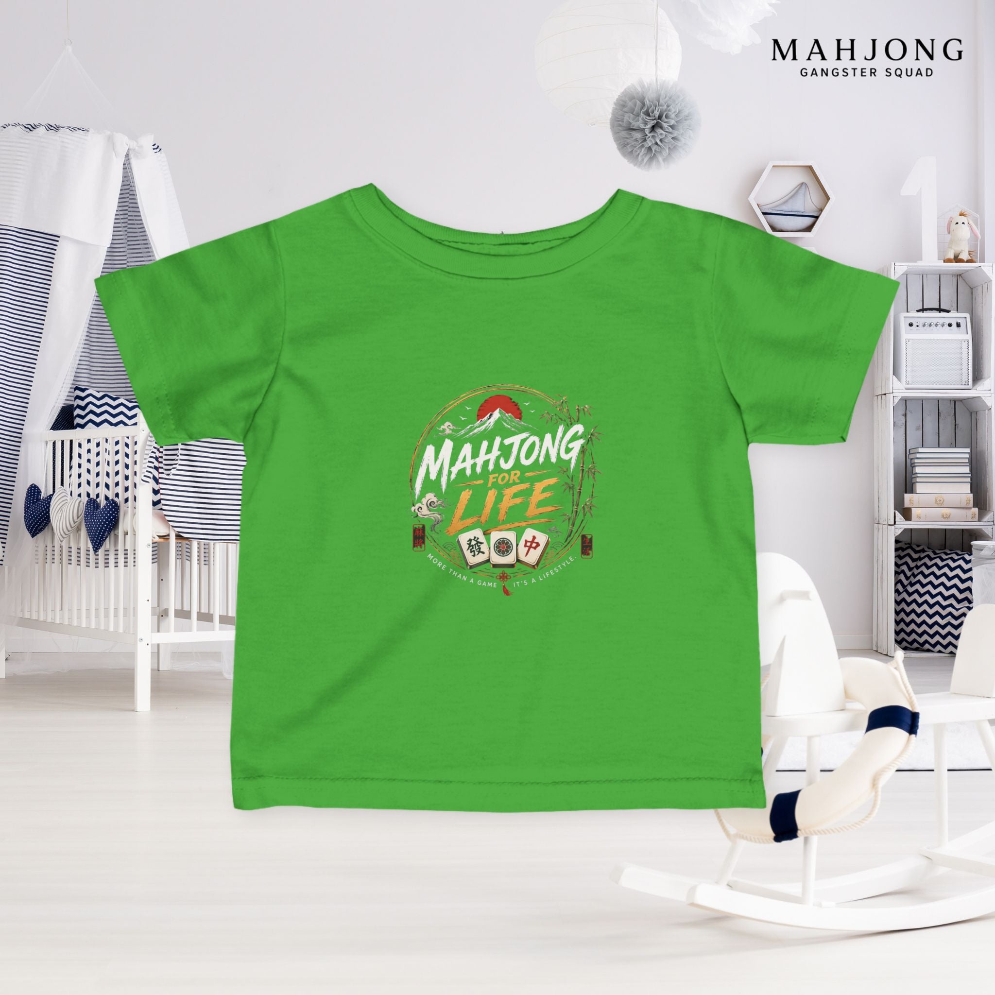 Mahjong Gangster Squad — ''Mahjong for Life" Infant Tee