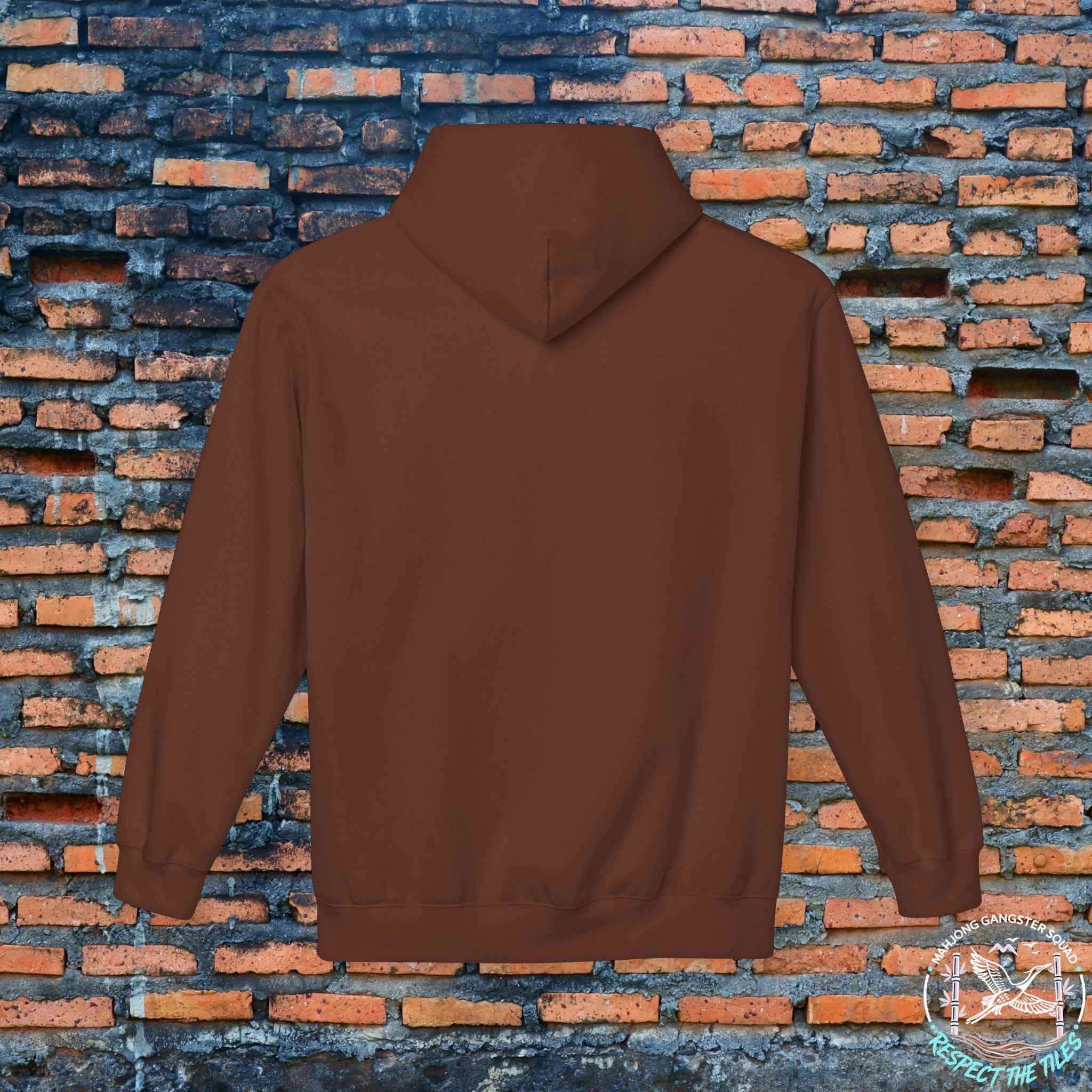 Mahjong Gangster Squad Hoodie — Vintage "Flower Child"