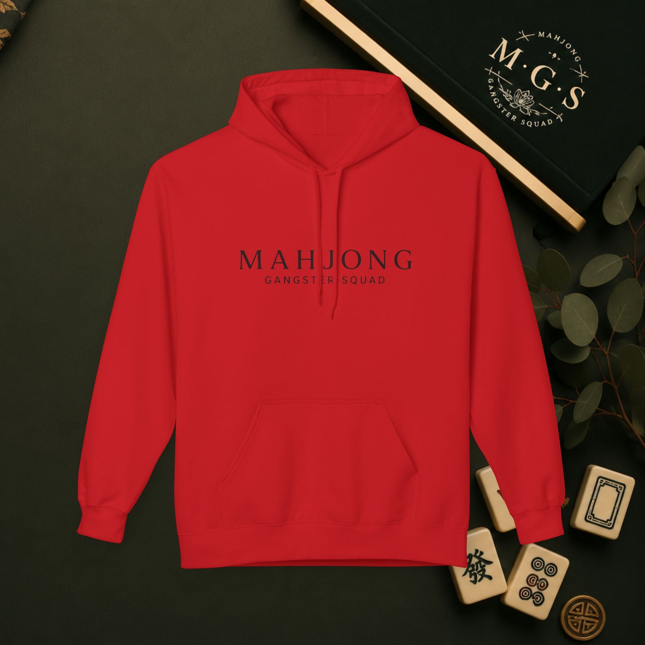 Mahjong Gangster Squad Hoodie — "Mahjong Gangster Squad"