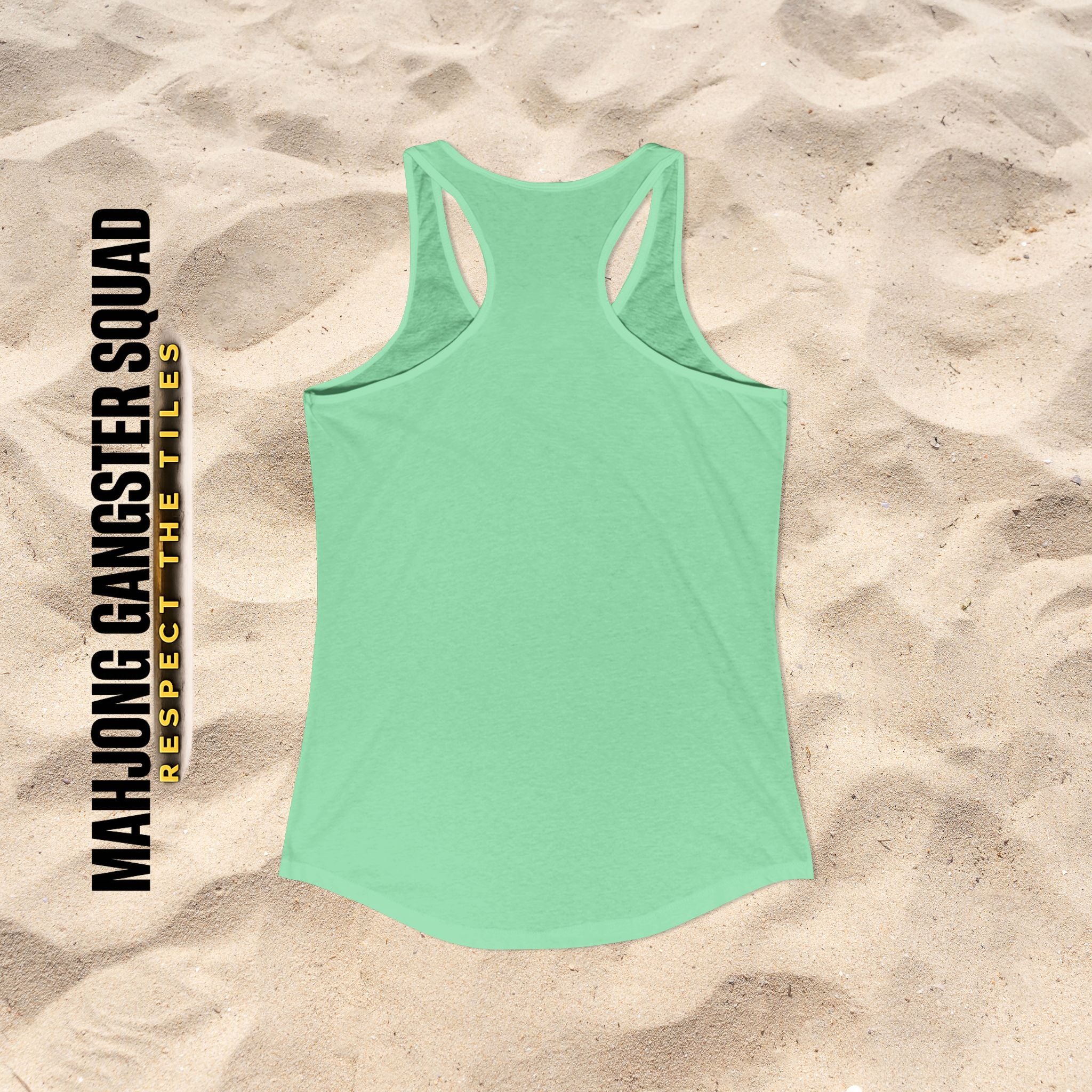 Mahjong Gangster Squad - "Kongs in Thongs" Racerback Tank Top