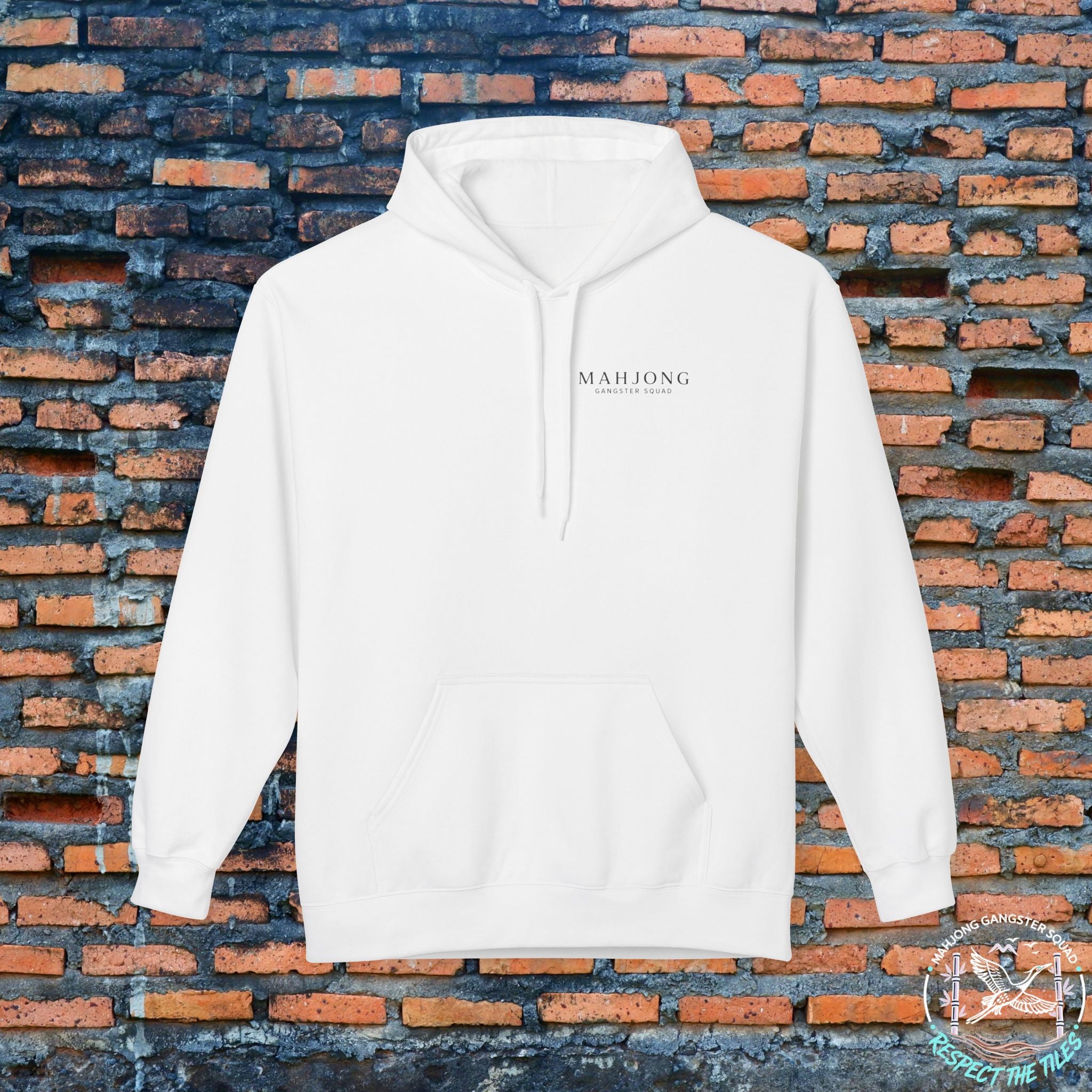 Mahjong Gangster Squad Hoodie — “Bams, Beers & Bad Decisions”