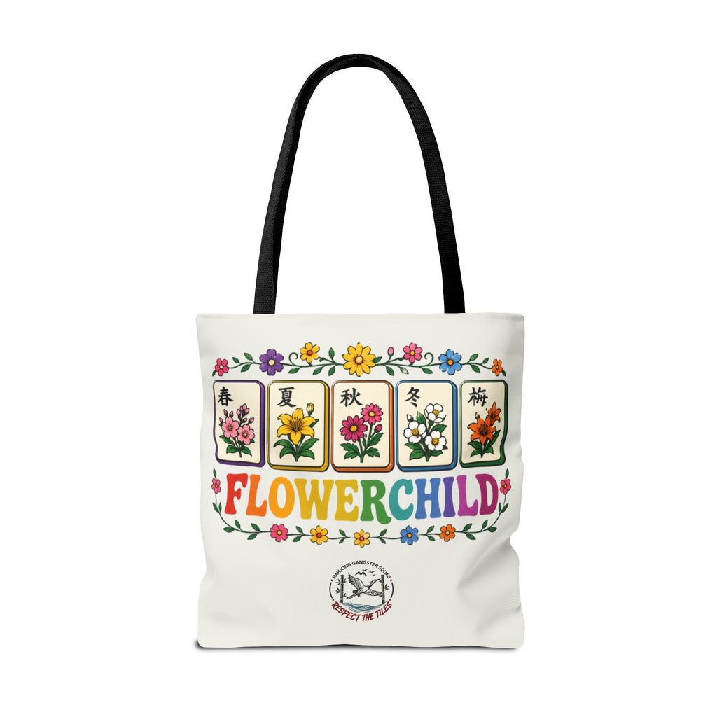 MahJong Gangster Squad - "Flower Child" Tote Bag