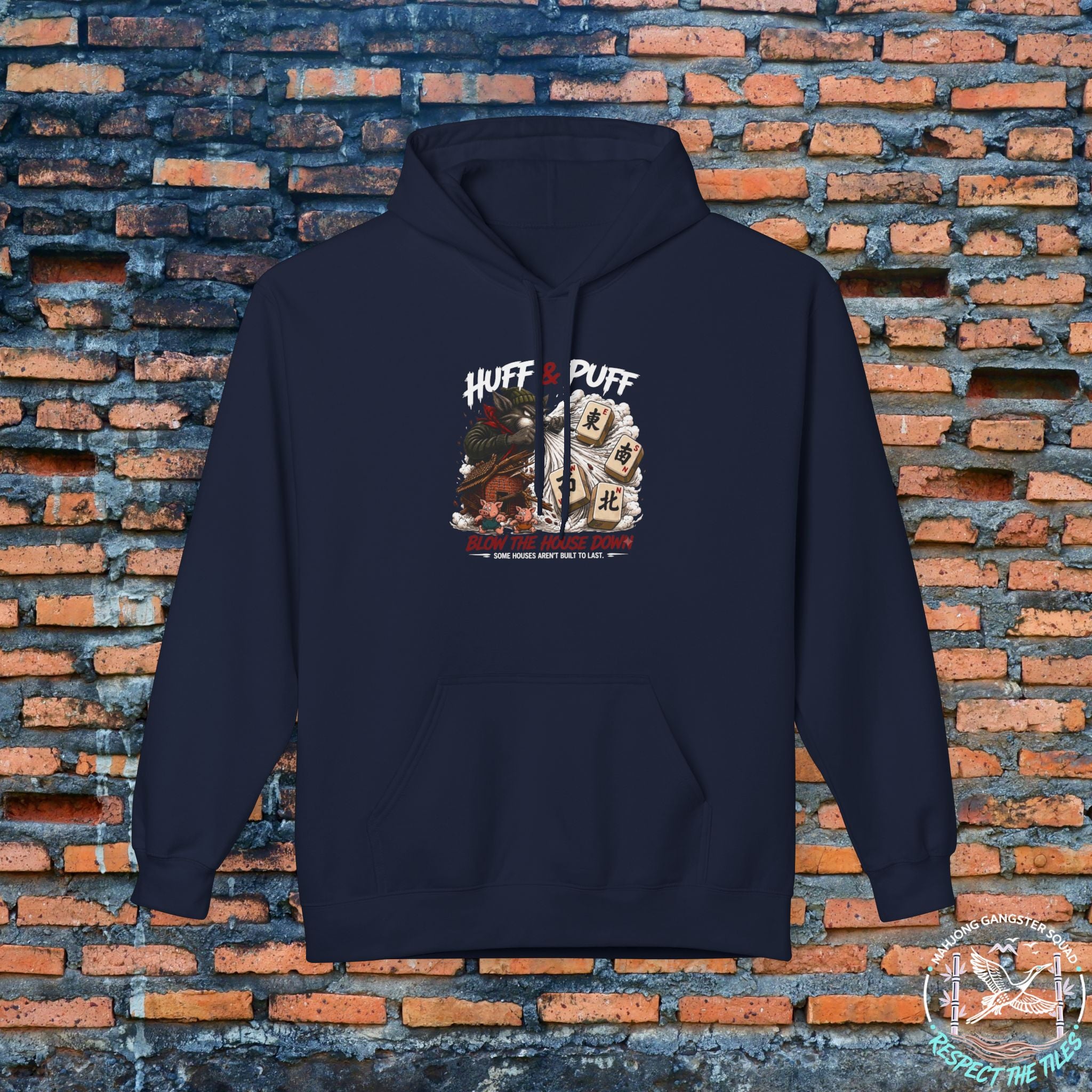 Mahjong Gangster Squad — "Blow the House Down" Hoodie