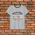 Mahjong Gangster Squad - "Respect the Tiles: Tiles" Graphic Ring Tee