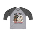 Mahjong Gangster Squad — "Blow the House Down" 3/4-Sleeve Baseball Shirt