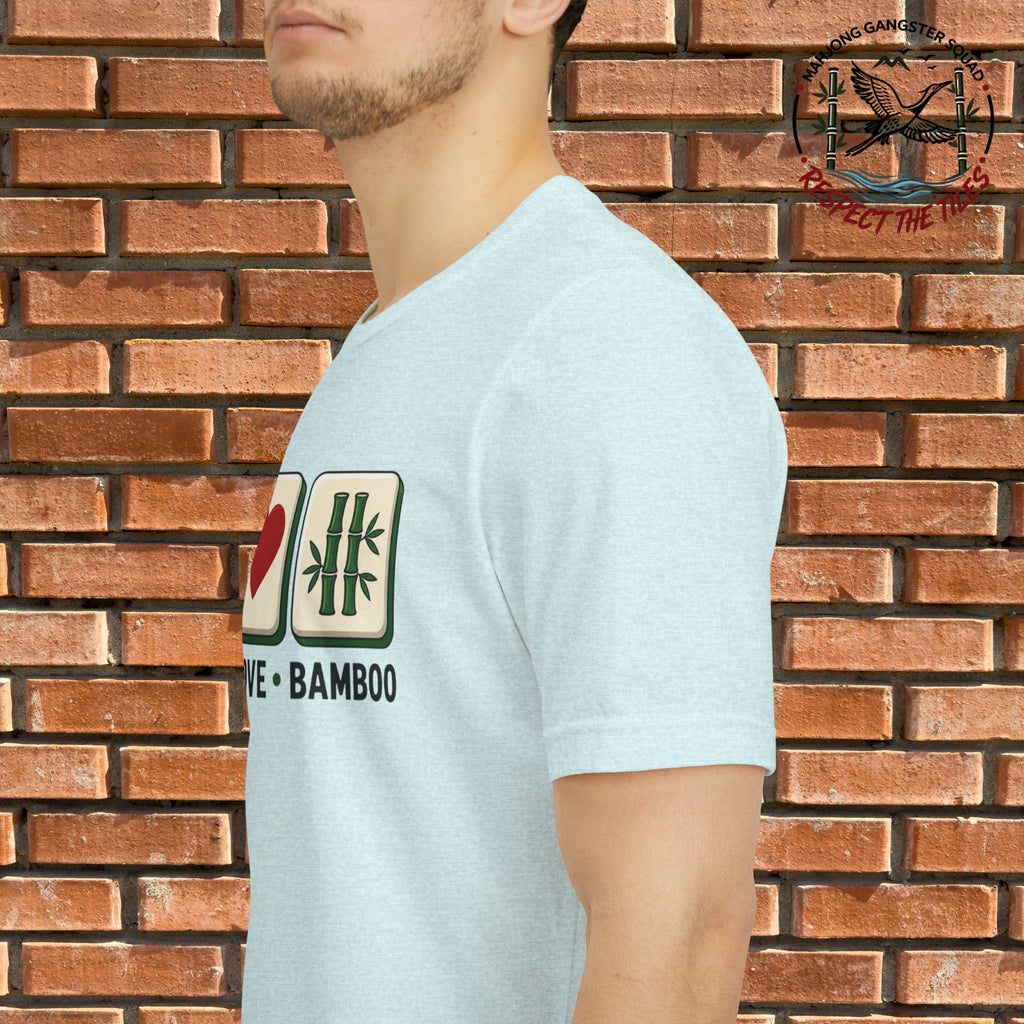 Mahjong Gangster Squad - "Peace • Love • Bamboo" Graphic Tee
