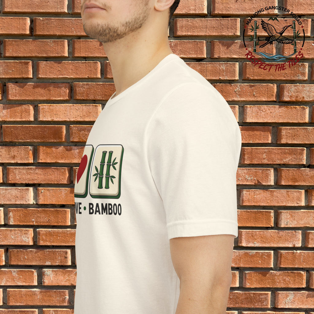 Mahjong Gangster Squad - "Peace • Love • Bamboo" Graphic Tee