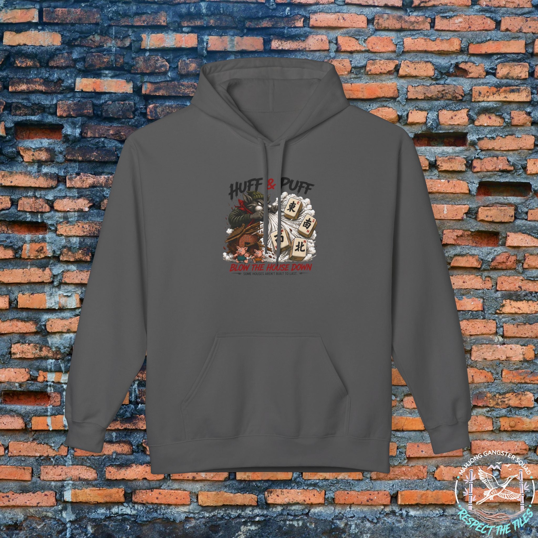 Mahjong Gangster Squad — "Blow the House Down" Hoodie