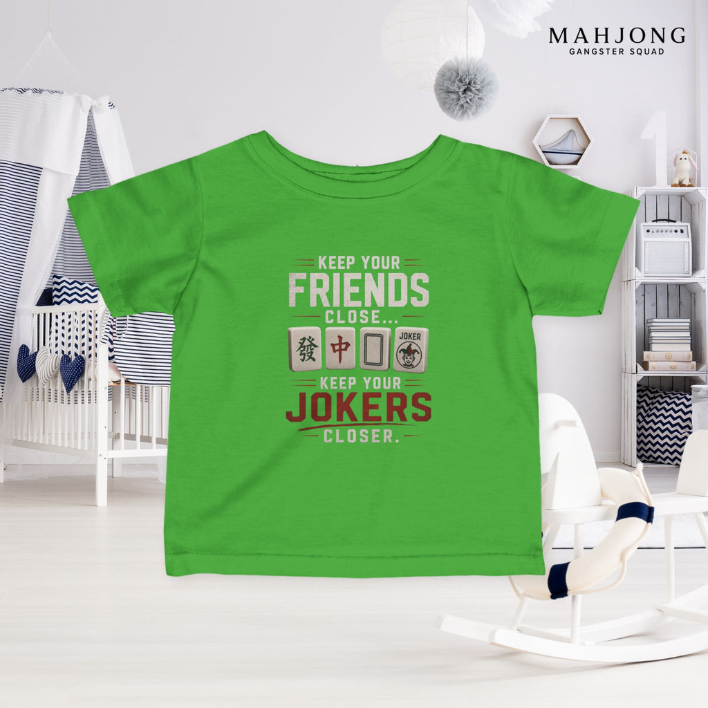 Mahjong Gangster Squad — ''Friends Close" Infant Tee