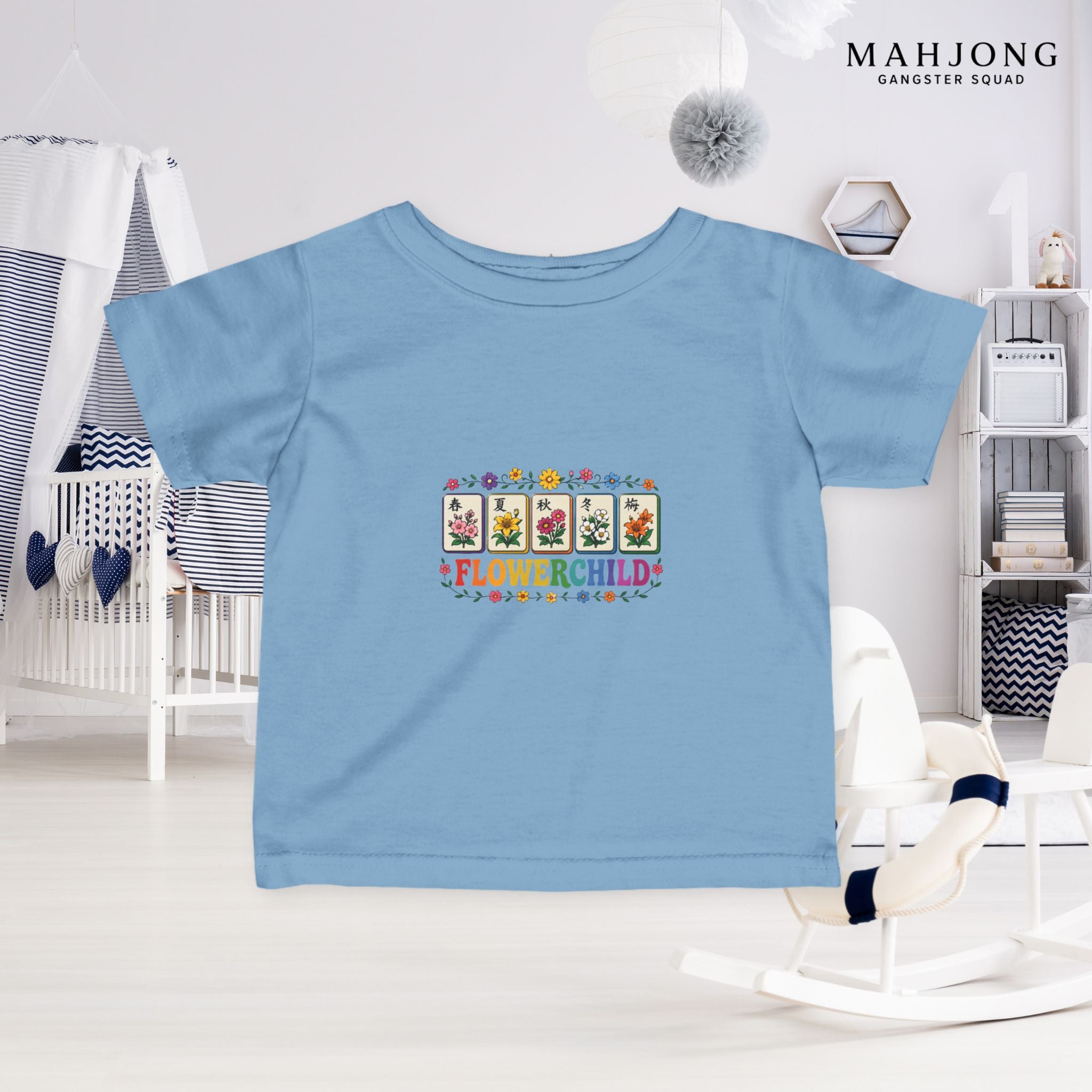 Mahjong Gangster Squad — ''Flower Child" Infant Tee