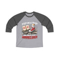 Mahjong Gangster Squad — "Step on a Crack" 3/4-Sleeve Baseball Shirt