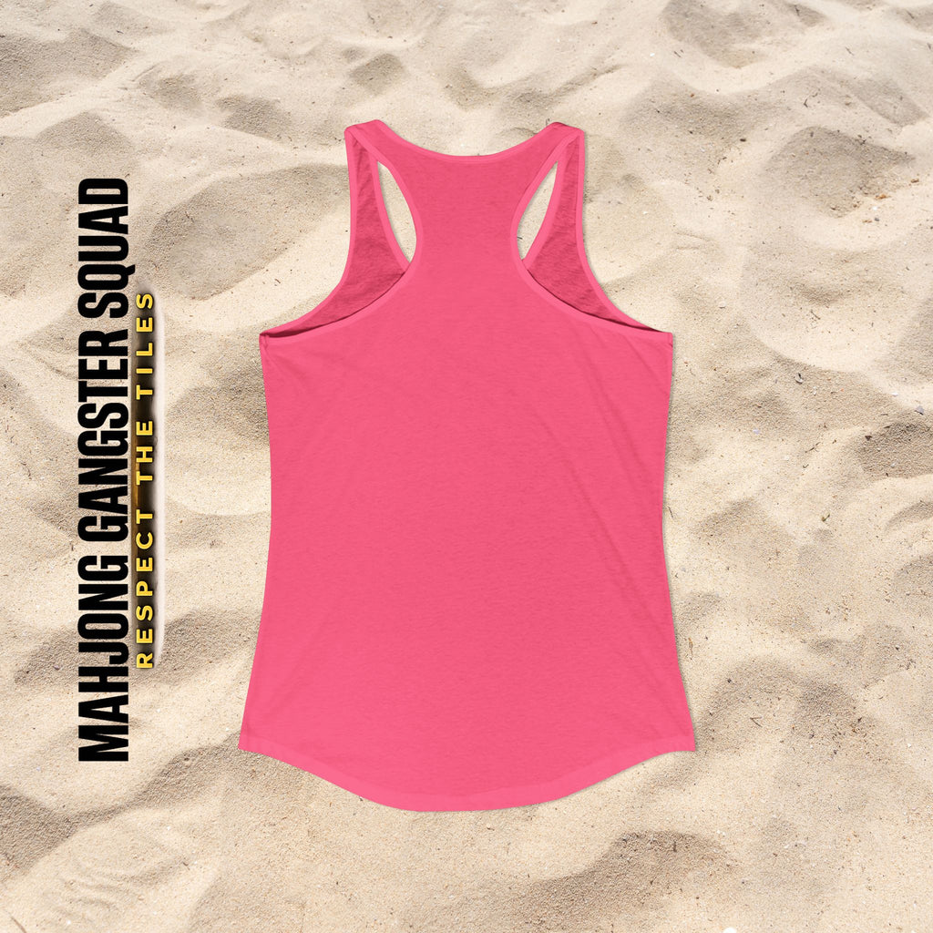 Mahjong Gangster Squad - "Kongs in Thongs" Racerback Tank Top