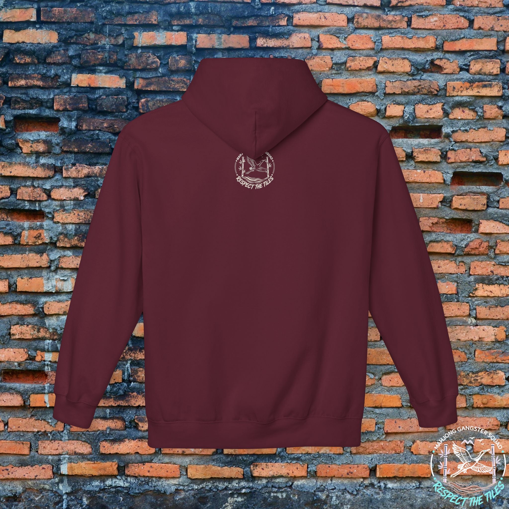 Mahjong Gangster Squad — "Peace Love Bamboo" Hoodie
