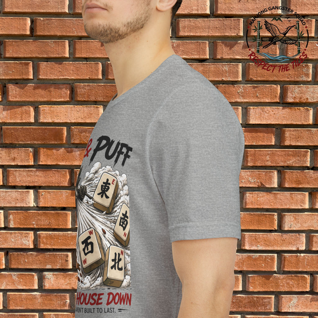 Mahjong Gangster Squad - "Blow the House Down" Graphic Tee