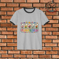 Mahjong Gangster Squad - "Flower Child" Graphic Ring Tee