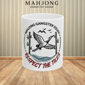 Mahjong Gangster Squad – "Respect the Tiles" Ceramic Coffee Cup