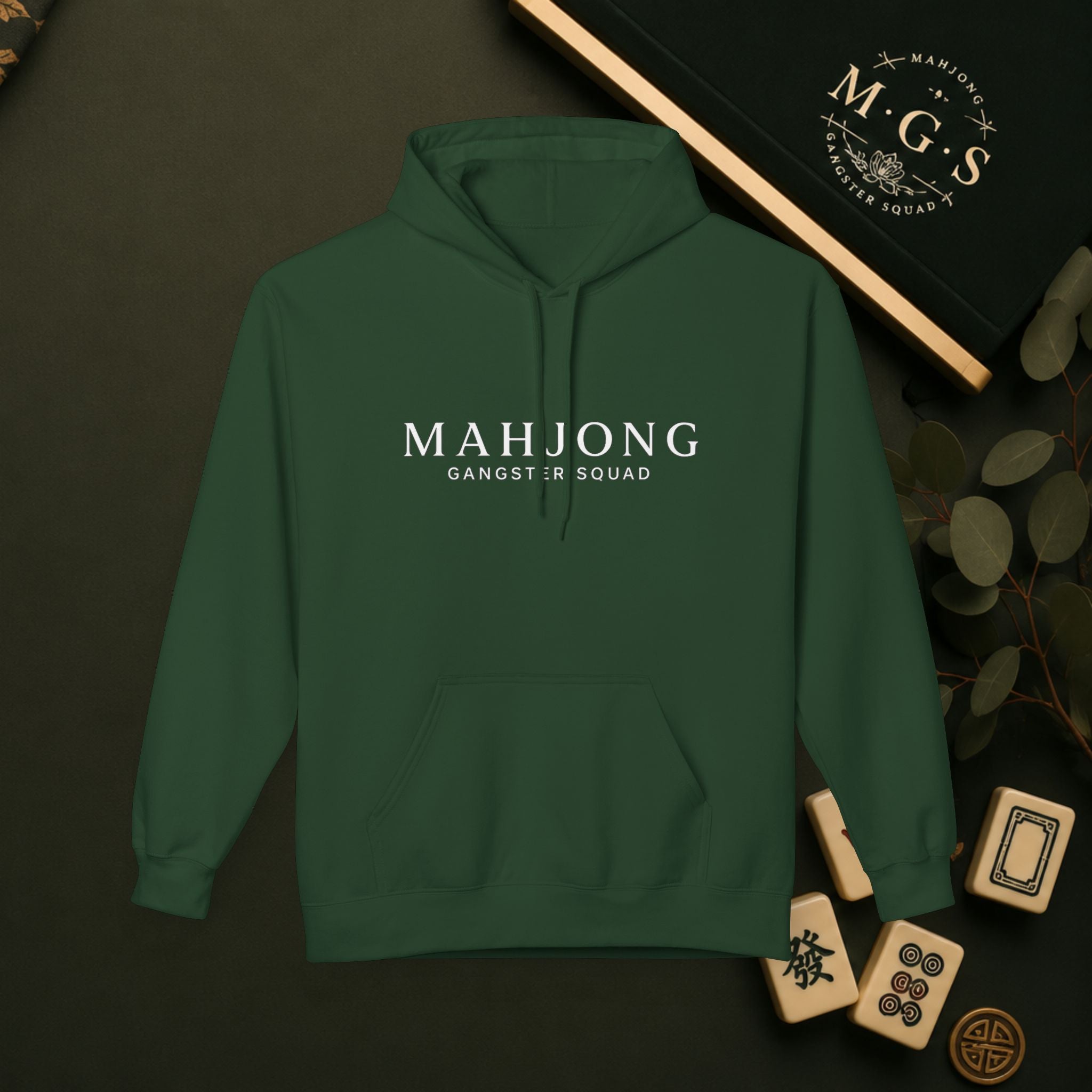 Mahjong Gangster Squad Hoodie — "Mahjong Gangster Squad"