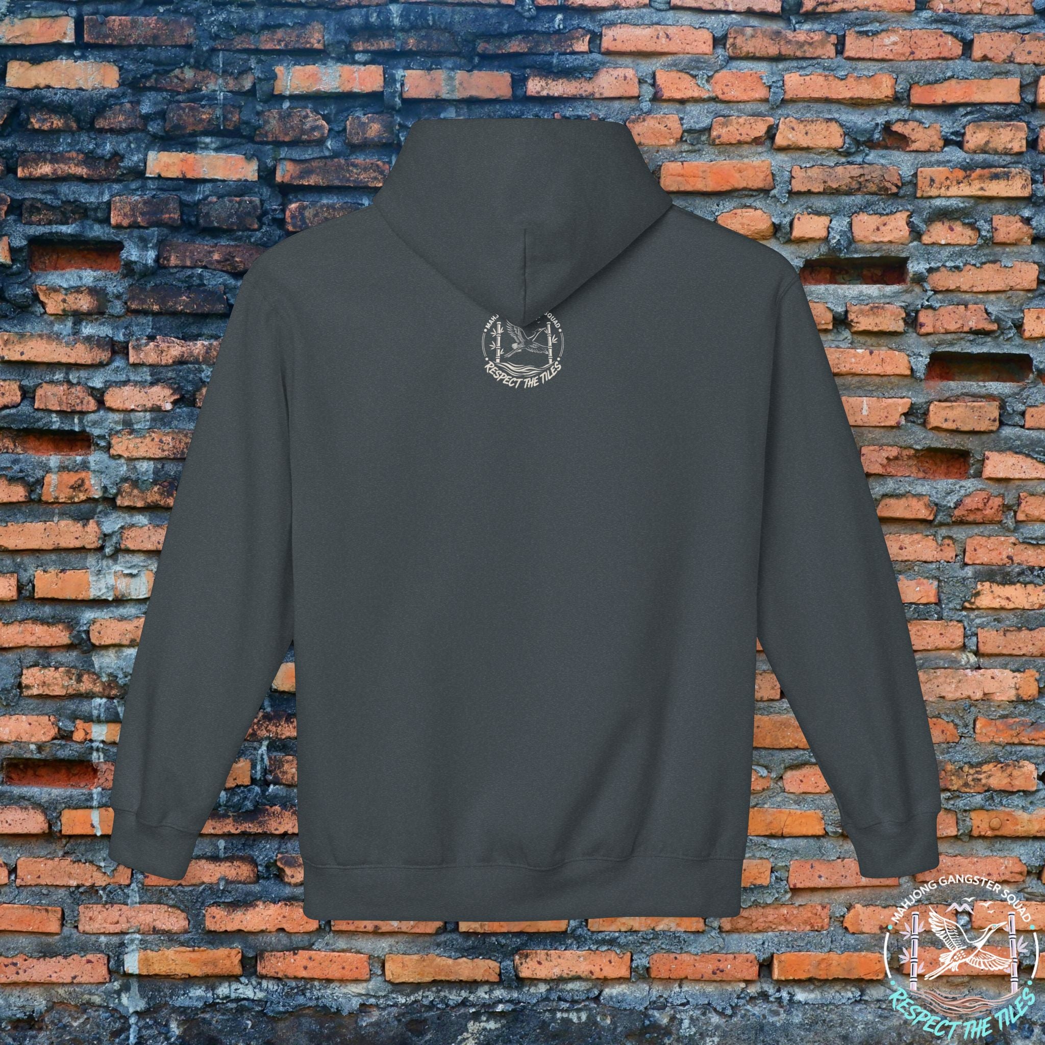 Mahjong Gangster Squad — "Peace Love Bamboo" Hoodie