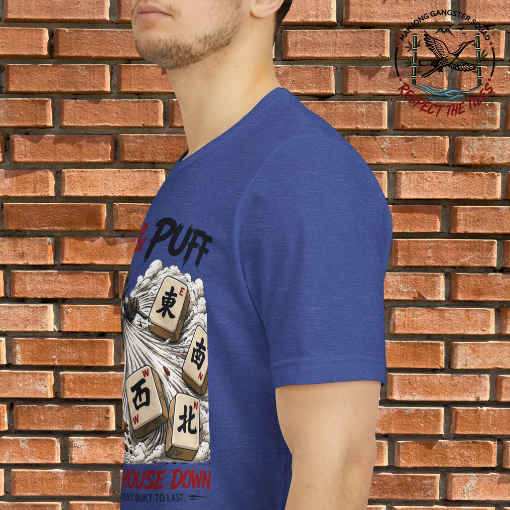 Mahjong Gangster Squad - "Blow the House Down" Graphic Tee
