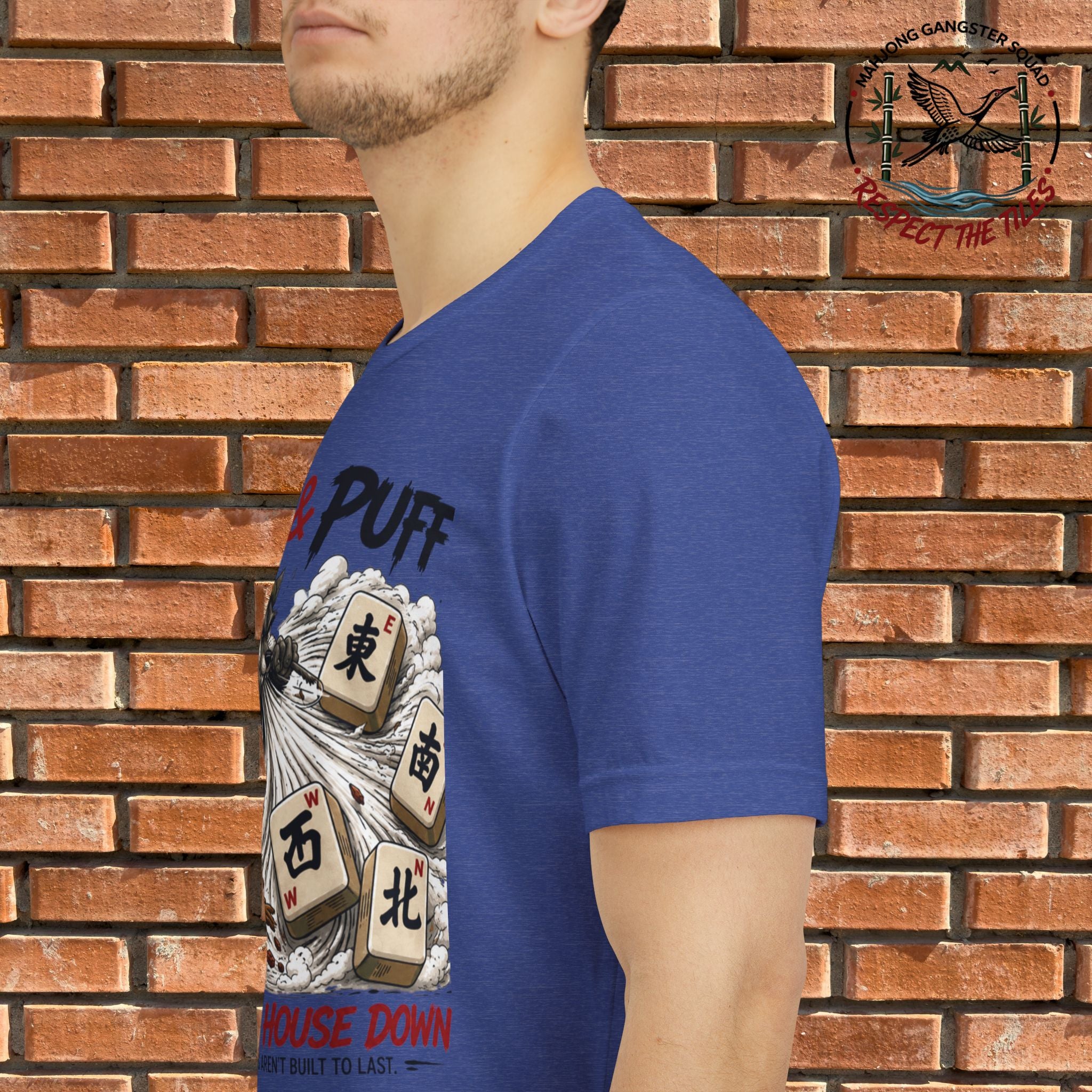 Mahjong Gangster Squad - "Blow the House Down" Graphic Tee