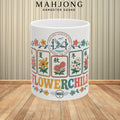 Mahjong Gangster Squad – "Flower Child" Ceramic Coffee Cup