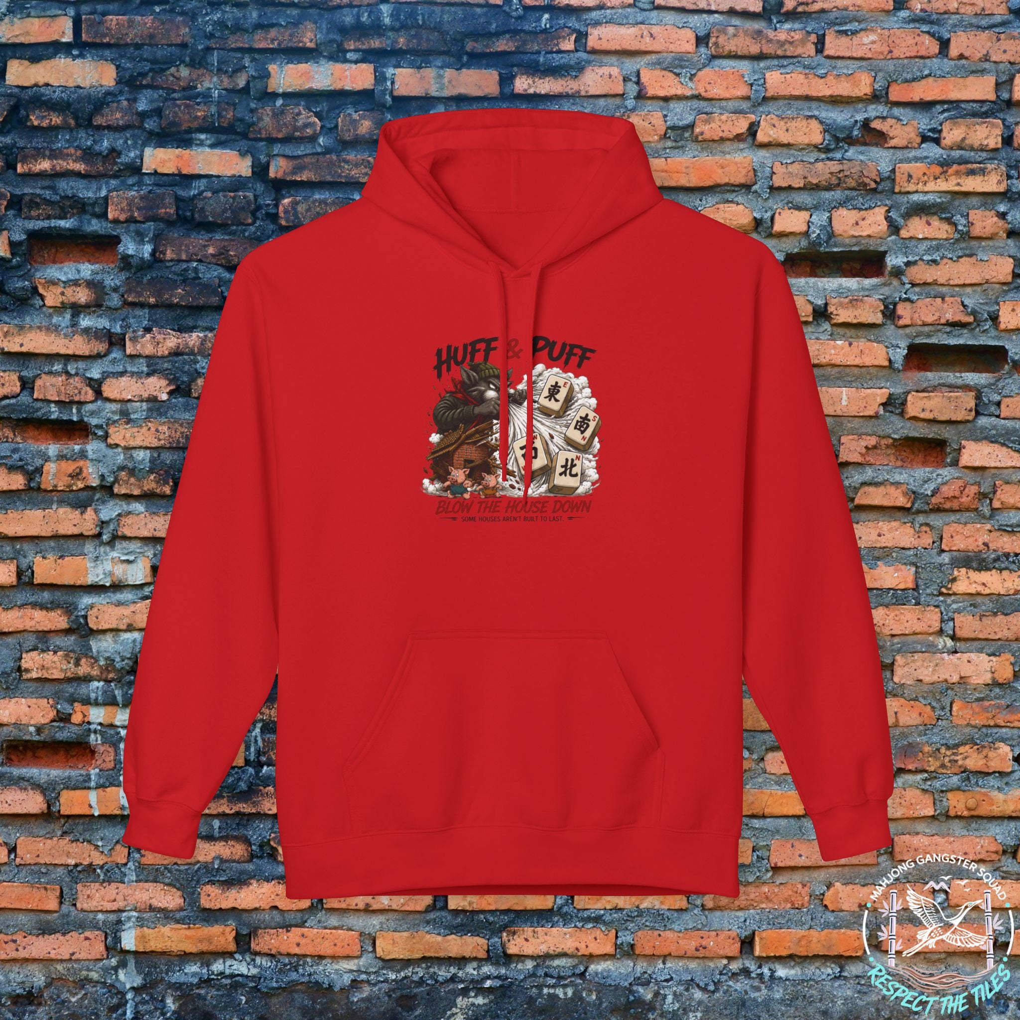 Mahjong Gangster Squad — "Blow the House Down" Hoodie