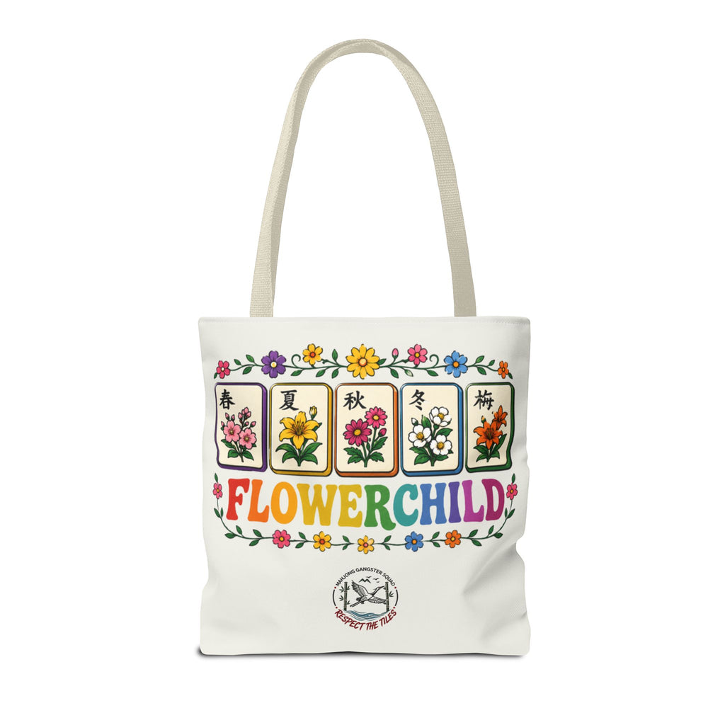 MahJong Gangster Squad - "Flower Child" Tote Bag