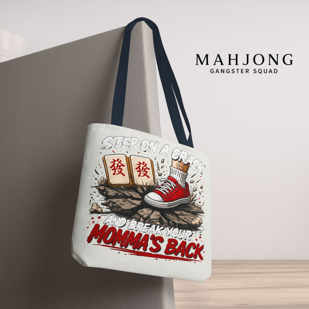 MahJong Gangster Squad - "Step on a Crack" Tote Bag