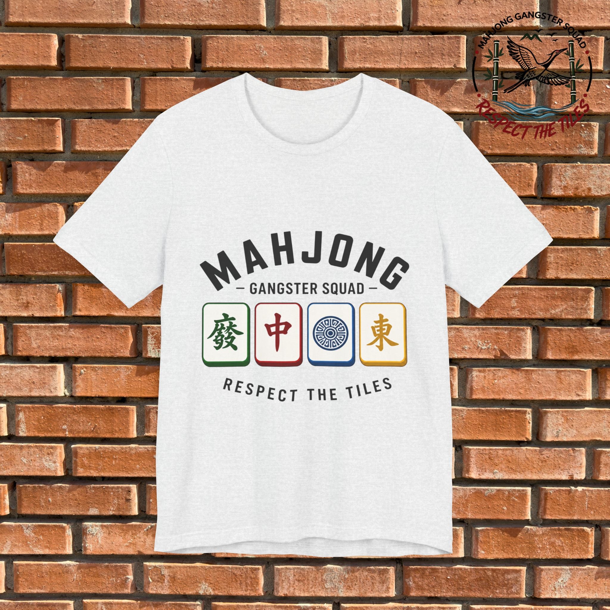 Mahjong Gangster Squad - "Respect the Tiles: Tiles" Graphic Tee
