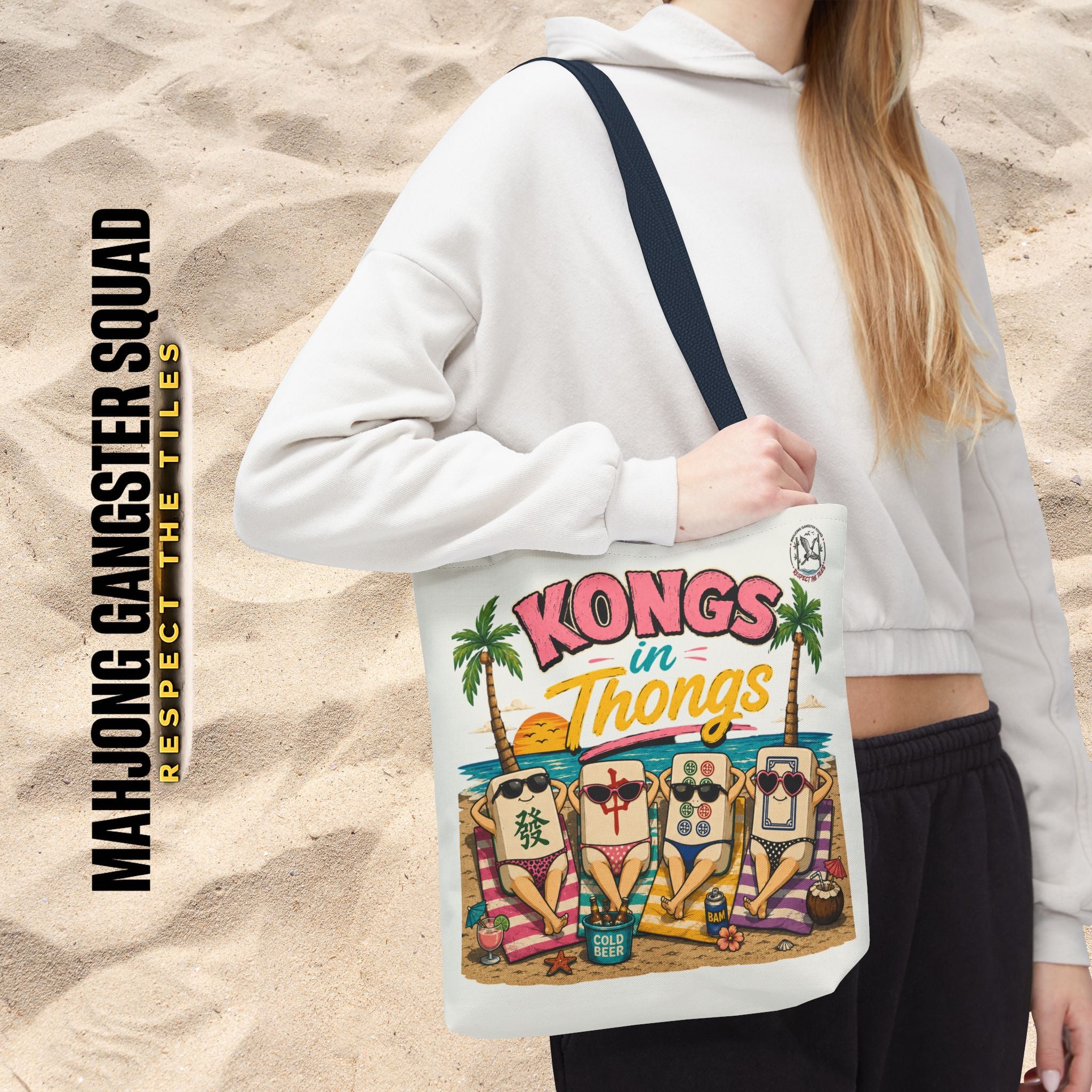 MahJong Gangster Squad - "Kongs in Thongs" Tote Bag