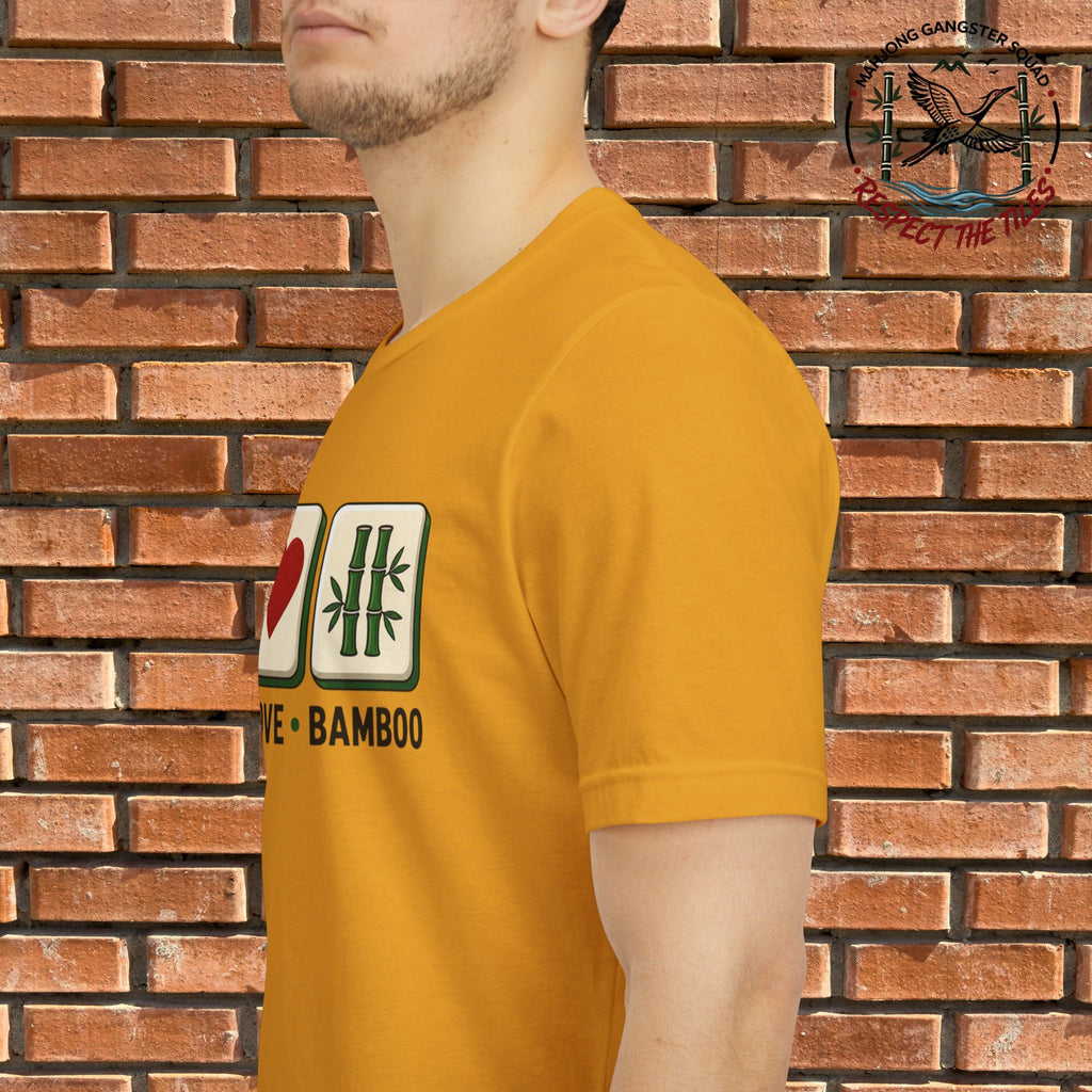 Mahjong Gangster Squad - "Peace • Love • Bamboo" Graphic Tee