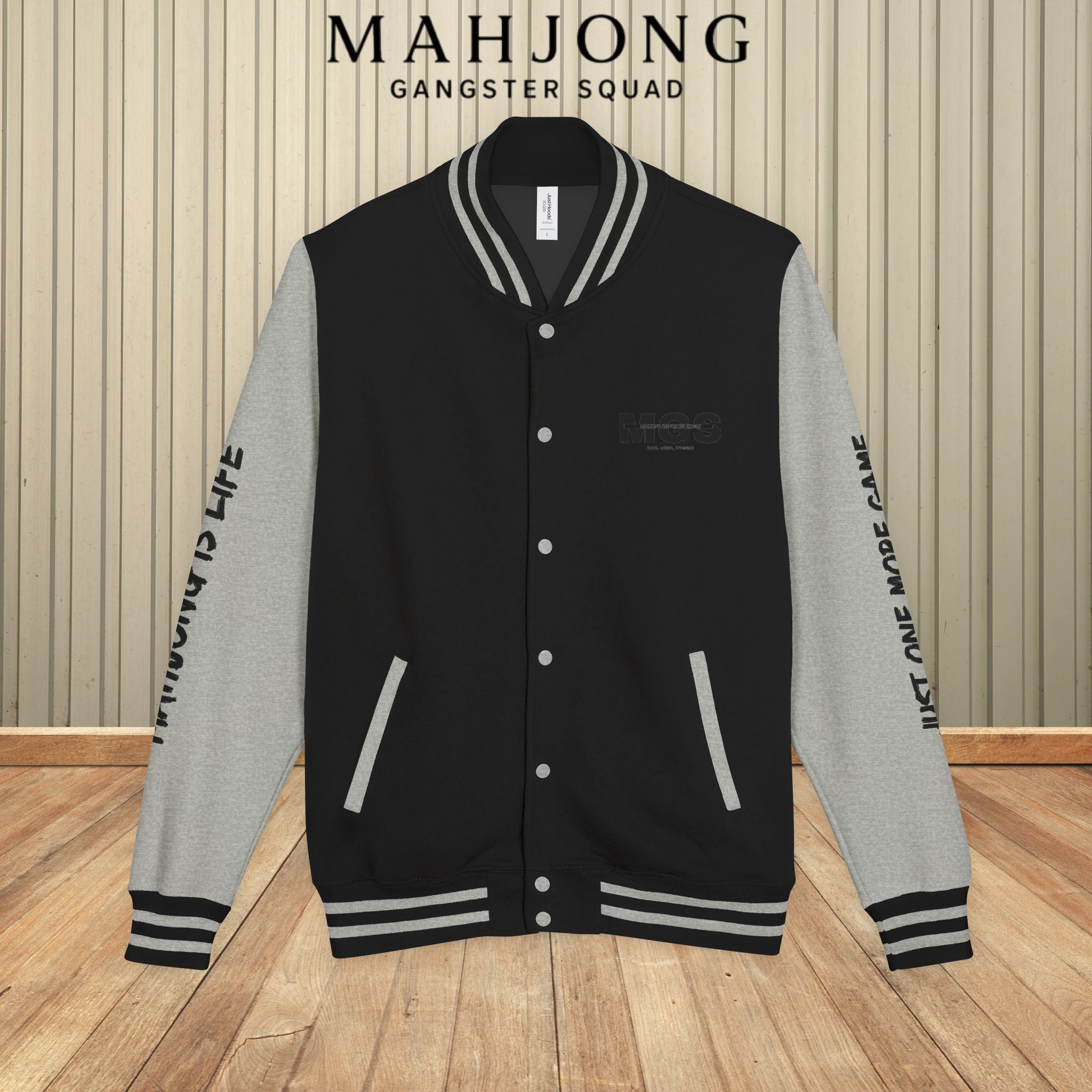Mahjong Gangster Squad - Letterman Jacket