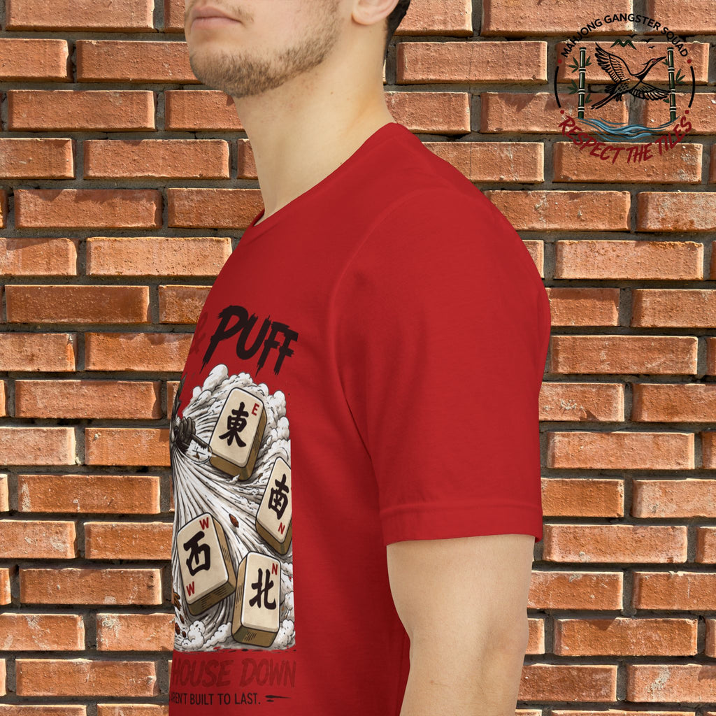 Mahjong Gangster Squad - "Blow the House Down" Graphic Tee