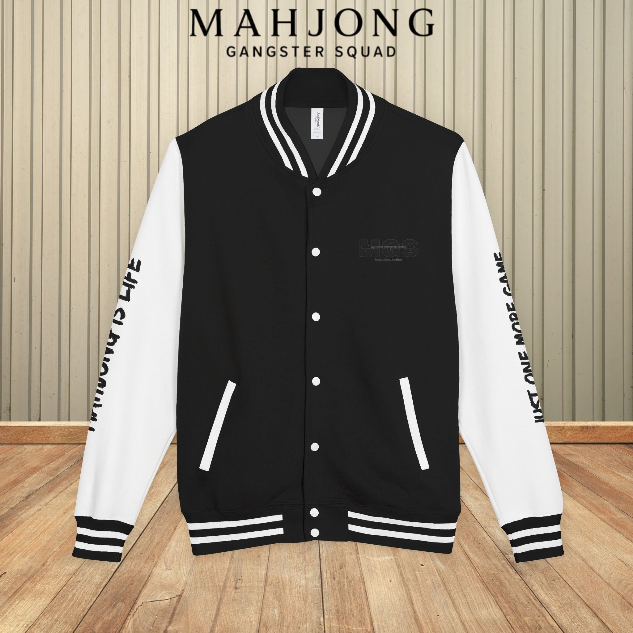 Mahjong Gangster Squad - Letterman Jacket