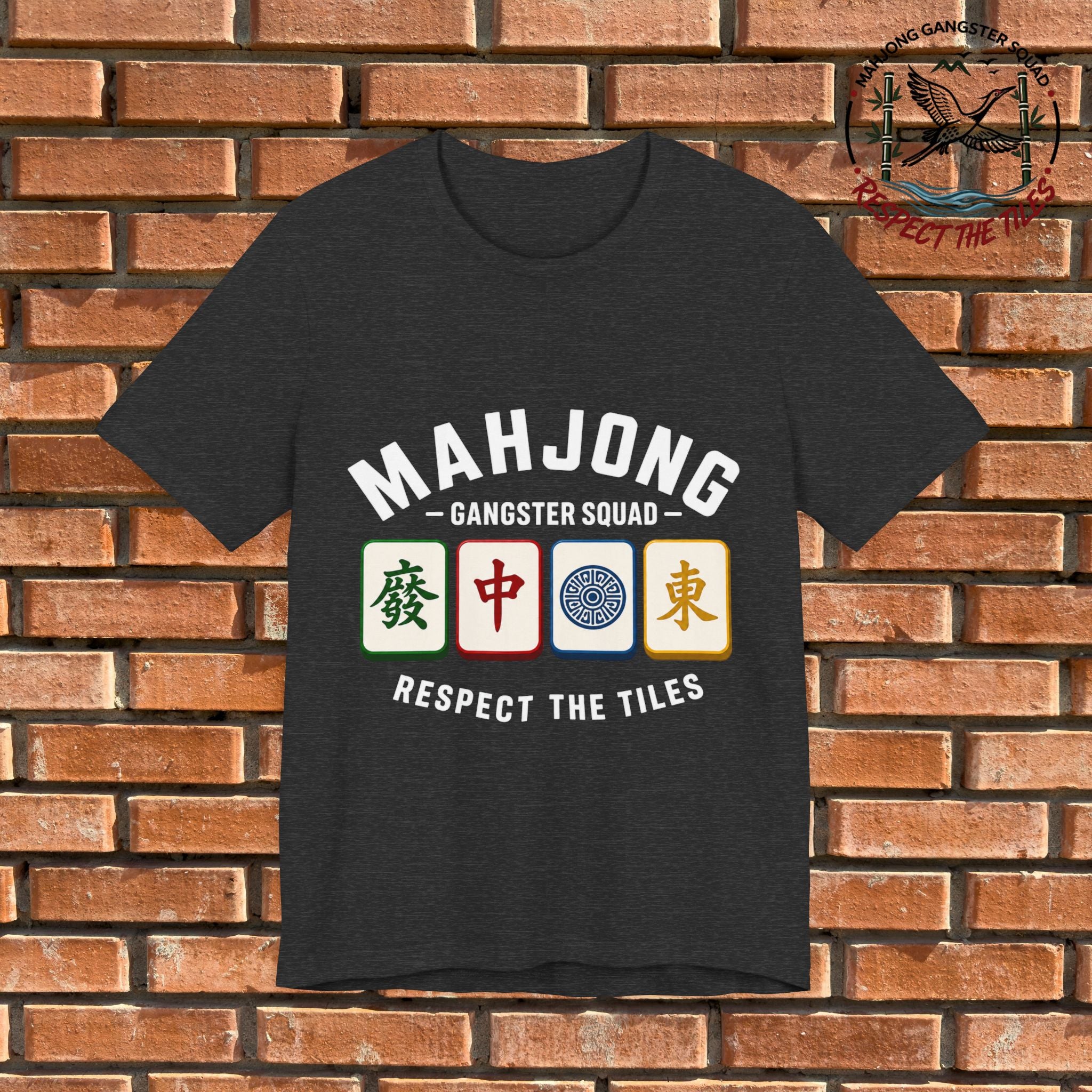 Mahjong Gangster Squad - "Respect the Tiles: Tiles" Graphic Tee