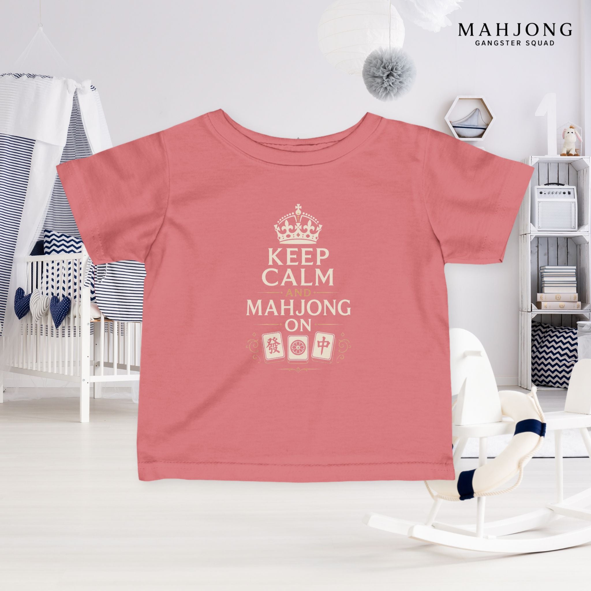 Mahjong Gangster Squad — ''Keep Calm" Infant Tee