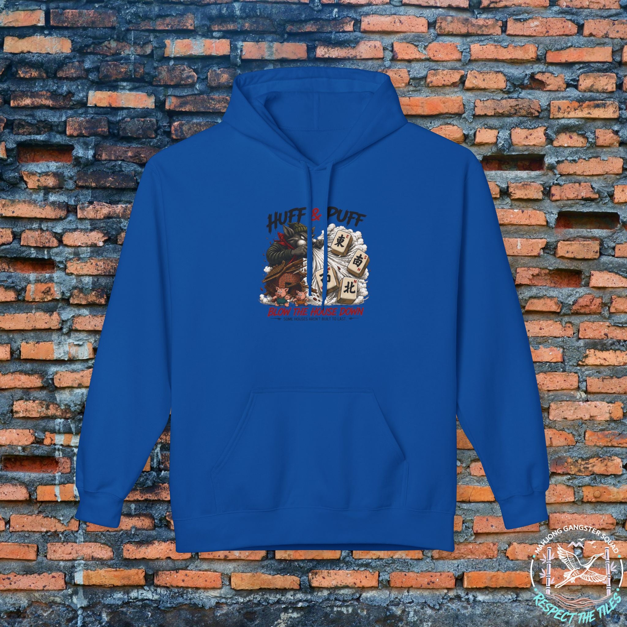 Mahjong Gangster Squad — "Blow the House Down" Hoodie