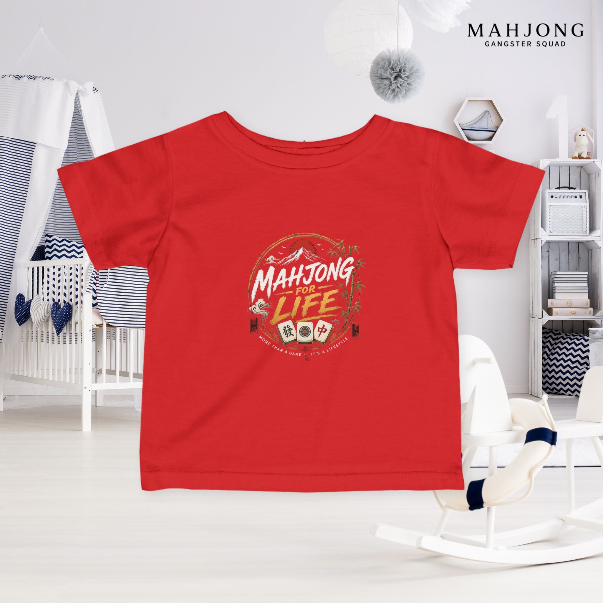 Mahjong Gangster Squad — ''Mahjong for Life" Infant Tee