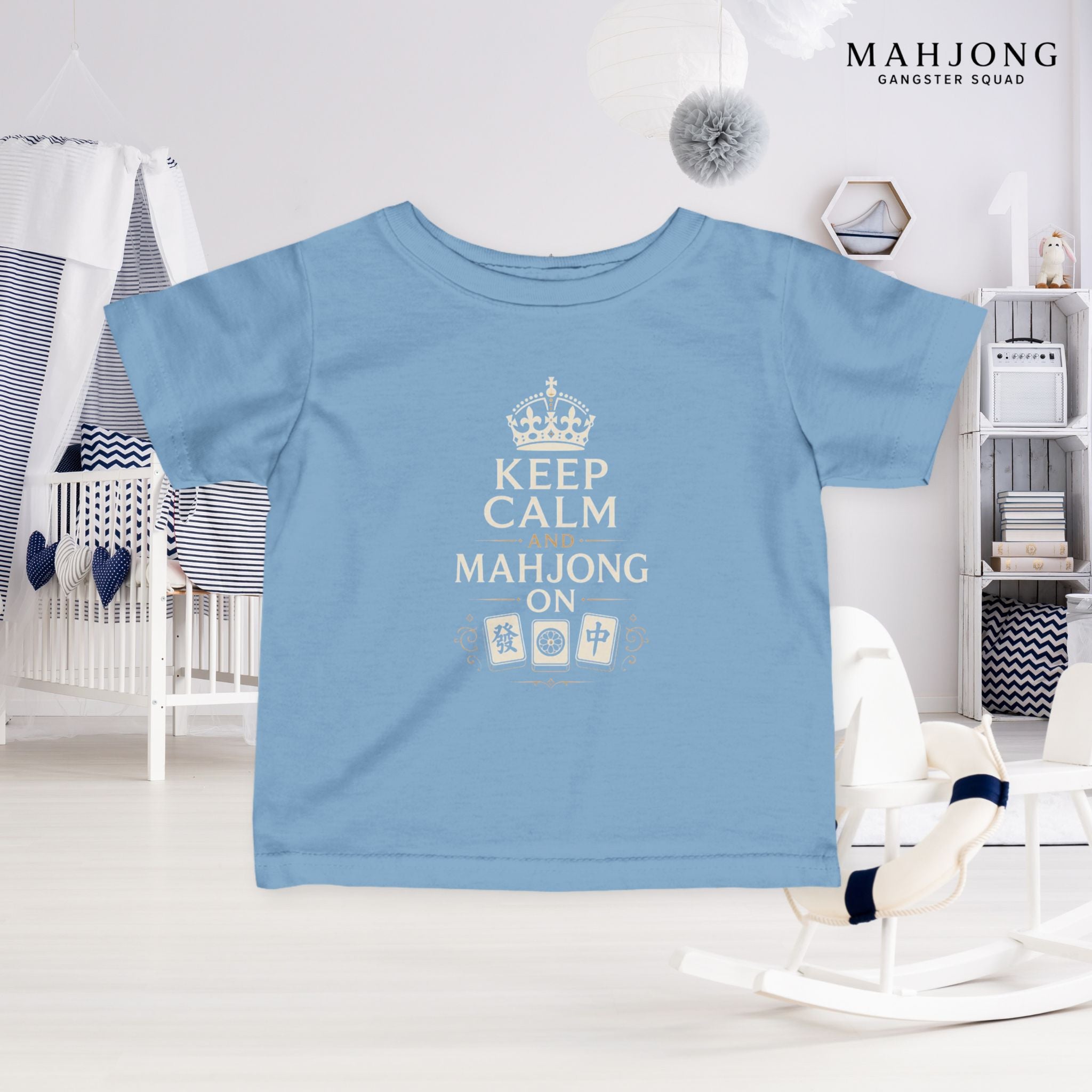 Mahjong Gangster Squad — ''Keep Calm" Infant Tee