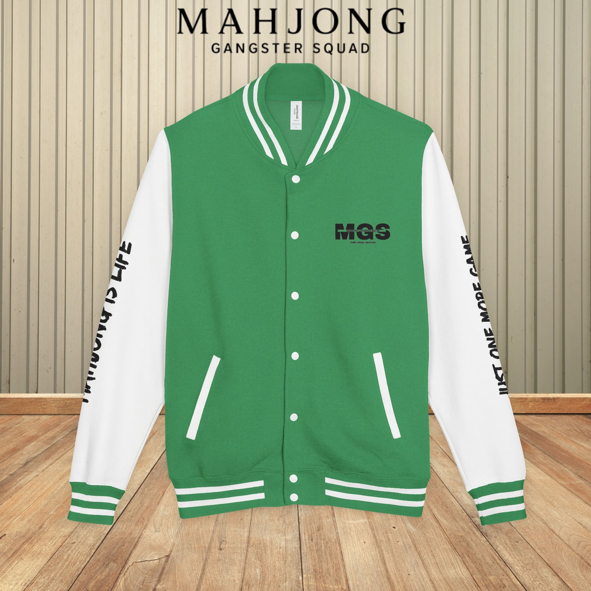 Mahjong Gangster Squad - Letterman Jacket