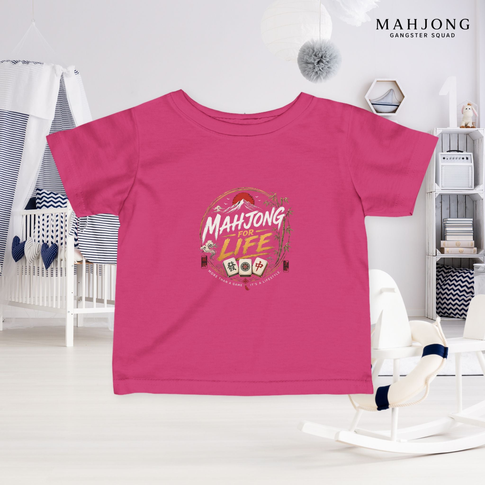 Mahjong Gangster Squad — ''Mahjong for Life" Infant Tee