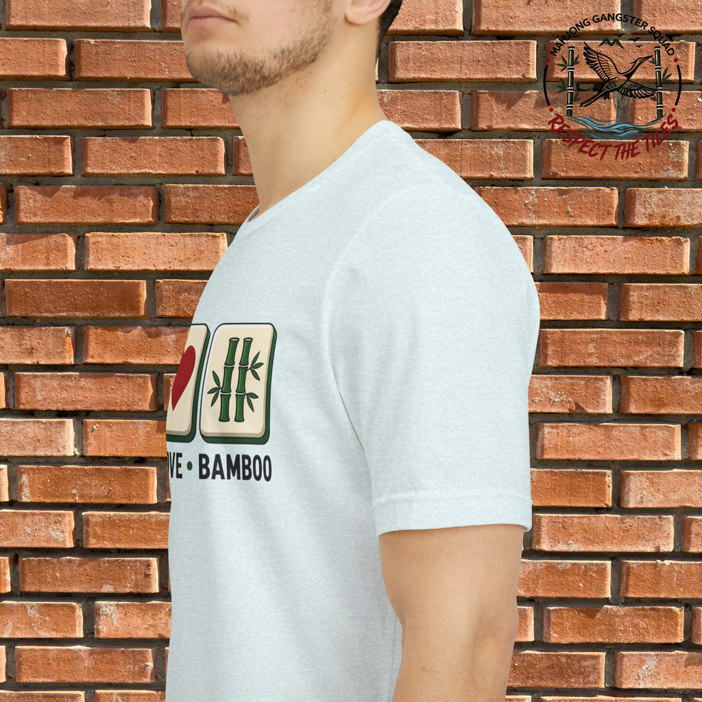 Mahjong Gangster Squad - "Peace • Love • Bamboo" Graphic Tee
