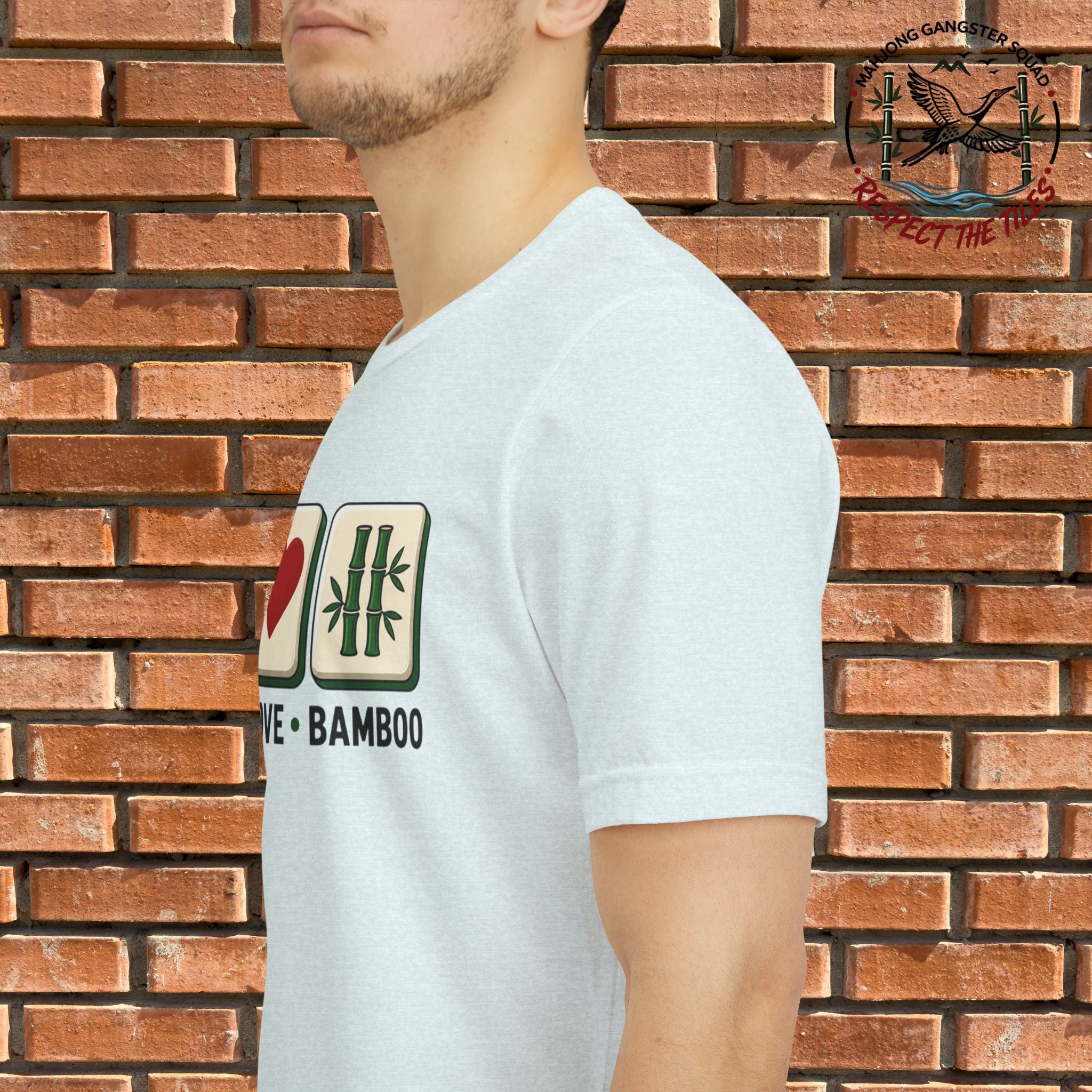 Mahjong Gangster Squad - "Peace • Love • Bamboo" Graphic Tee